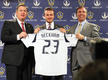 Tim Leiweke, David Beckham Tim Leiweke, David Beckham